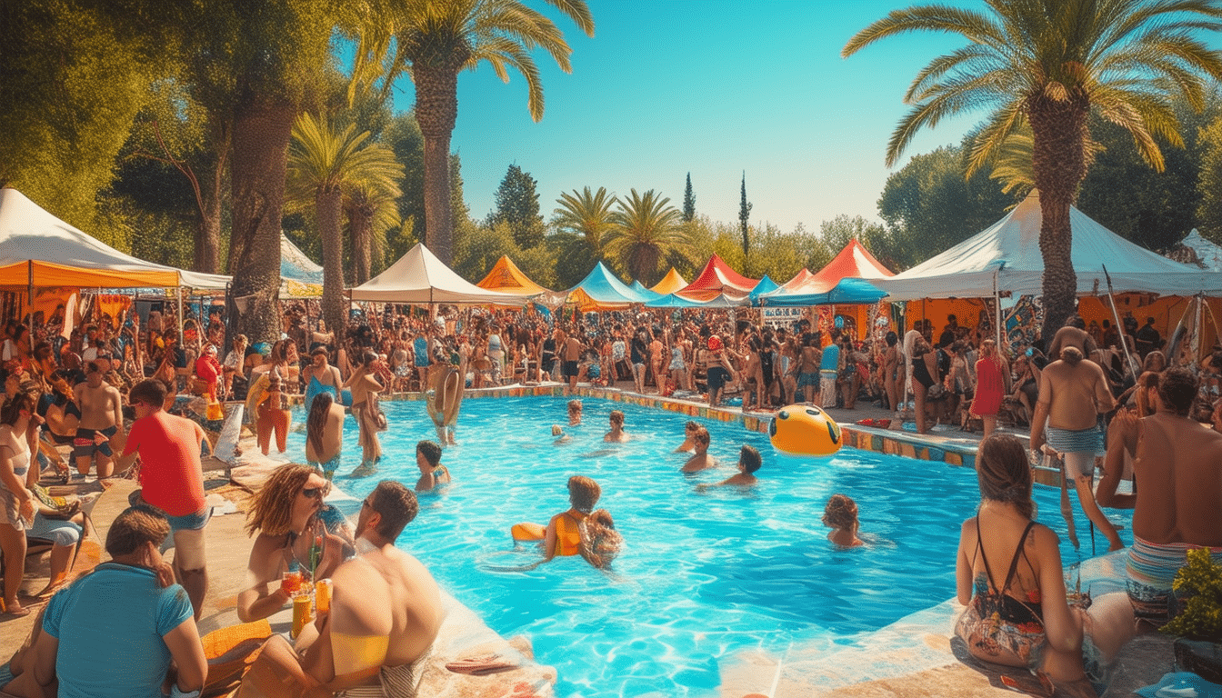 ☀️ Dimanche magique à Montpellier : Concerts & Pool Parties au rendez-vous ! 🎶🏊‍♂️