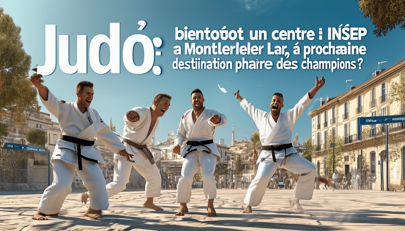 Judo à Montpellier : le prochain spot de champions 🥋🌟