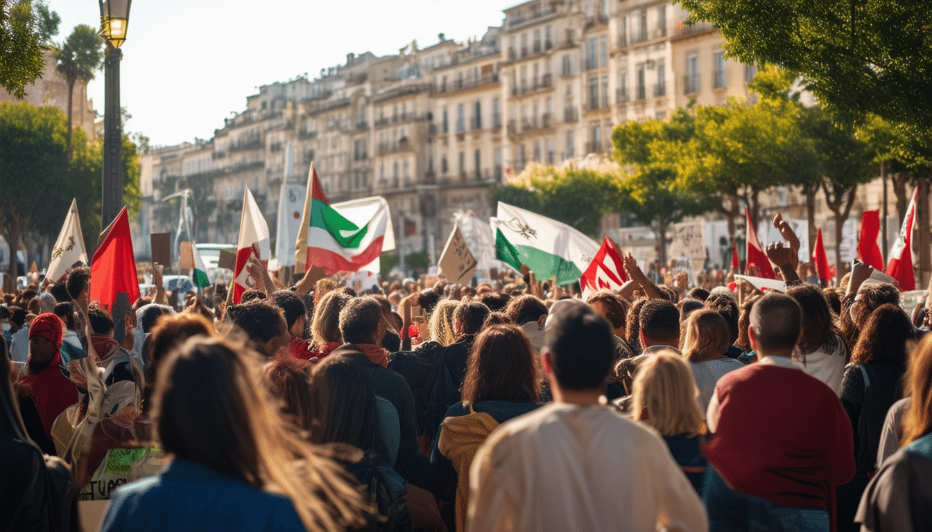 Montpellier s'unit pour le Liban 🇱🇧: Rassemblement solidaire ce samedi à la Comédie ✊❤️