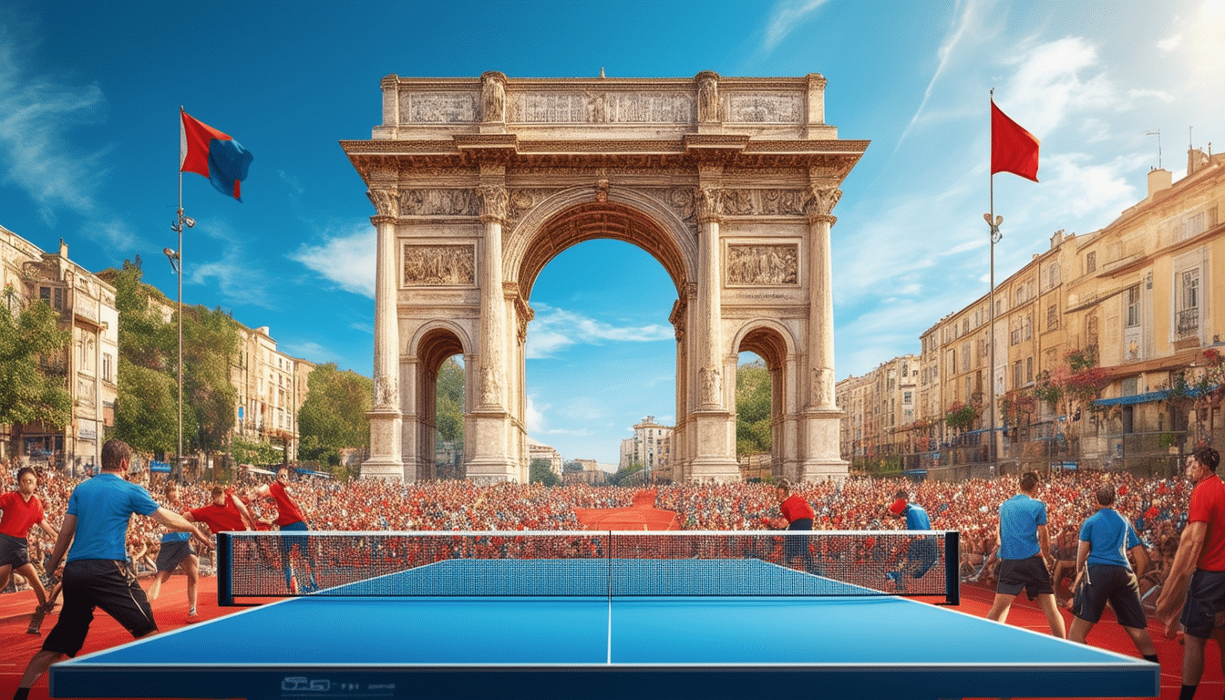 🏓 Montpellier en lice pour les Championnats du Monde de Tennis de Table 2027 ! 🇫🇷