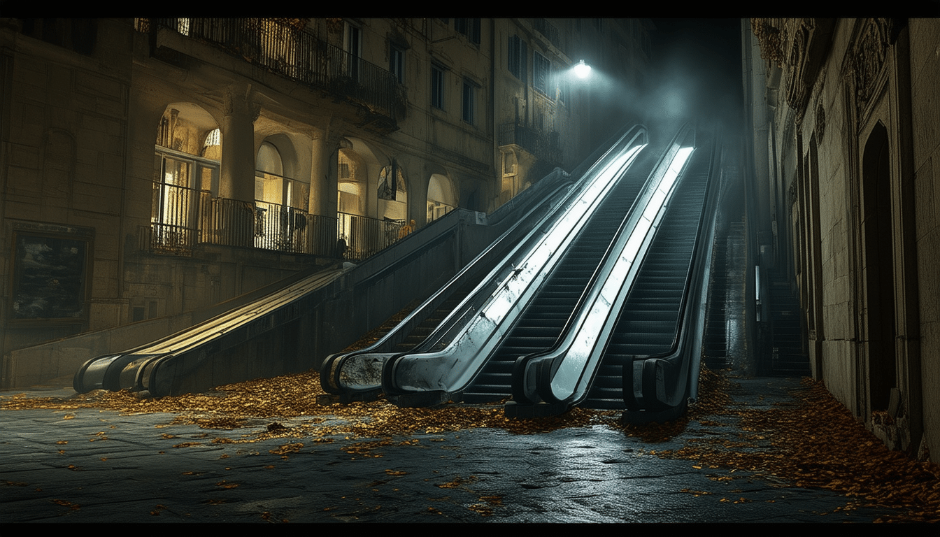 🔍🌌 Escaliers Roulants Mystérieux : Que S'est-il Passé au Triangle de Montpellier ? 🚶‍♂️✨