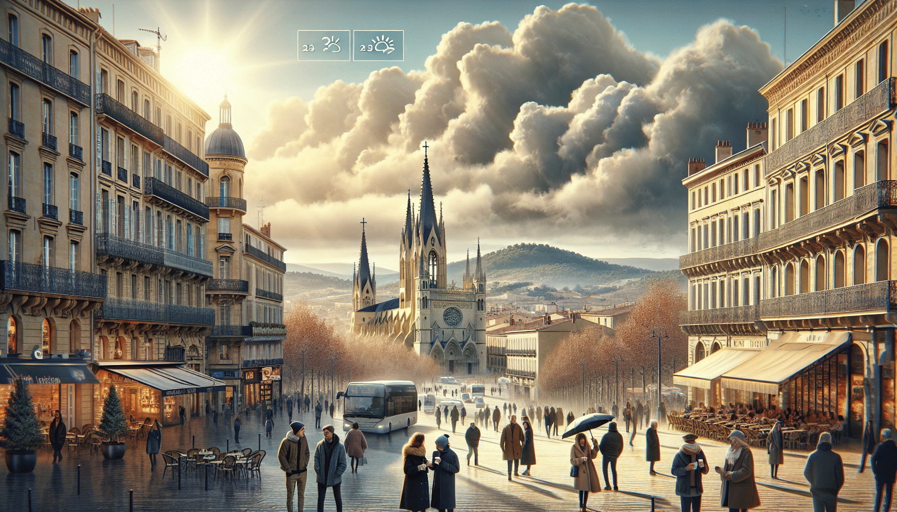 Prévisions météo pour Montpellier et ses alentours le vendredi 6 décembre 2024