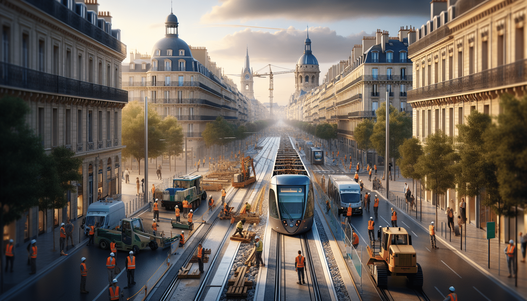 La ligne 5 de tramway à Montpellier se dévoile neuf mois avant son inauguration