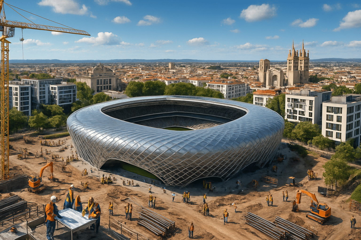 À Montpellier, l’avenir du projet de nouveau stade de football est en jeu