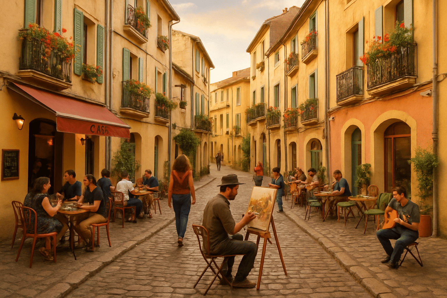 À Montpellier, le quartier Saint-Roch s’inspire des charmantes ruelles de Montmartre
