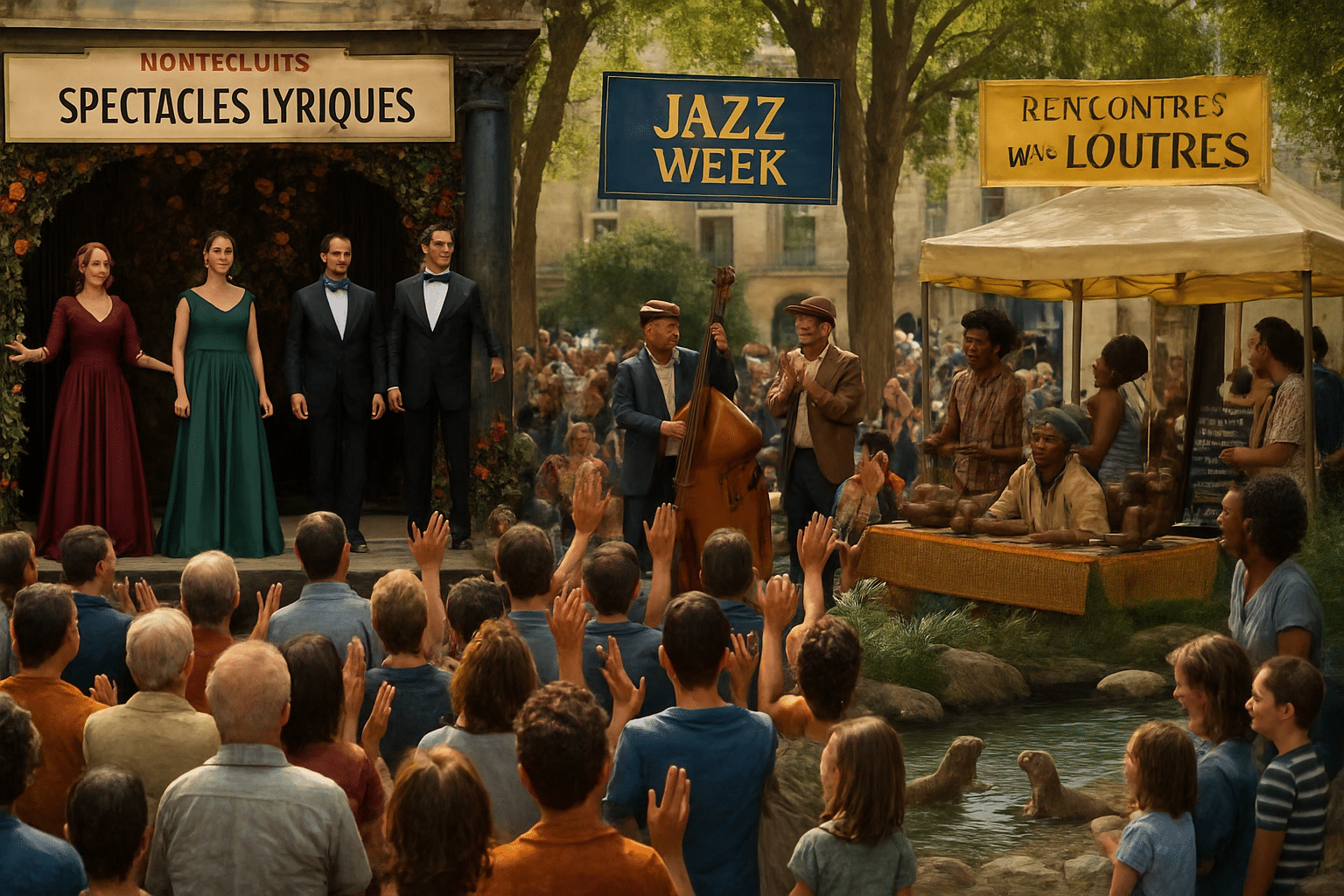 Activités à Montpellier : spectacles lyriques, semaine du jazz, découvertes du Mali et rencontres avec des loutres, du lundi 19 au mercredi 21 mai