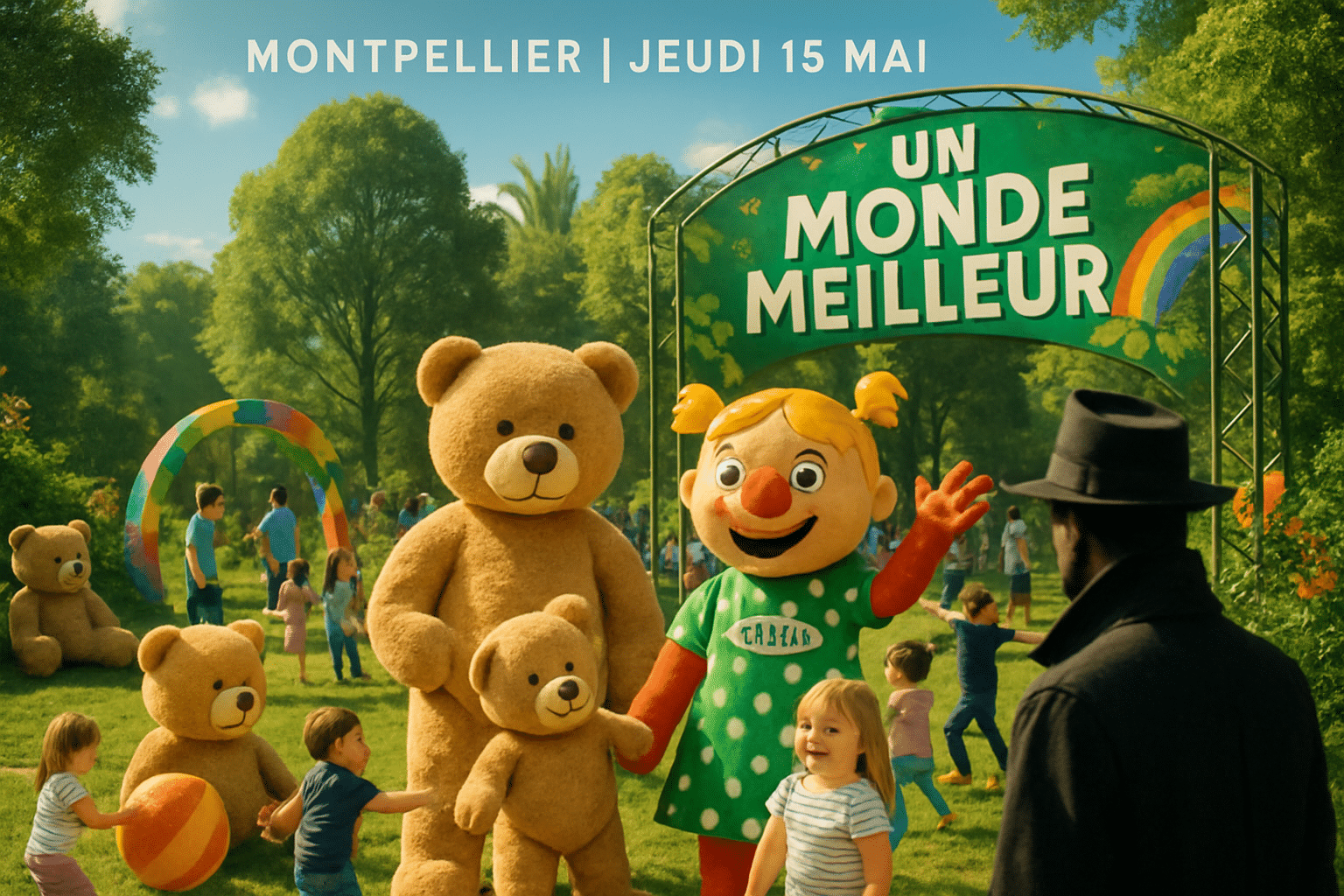 Idées de sorties à Montpellier pour un jeudi 15 mai plein de surprises : un monde meilleur, l’affaire du Grêlé, Ours et Bertille