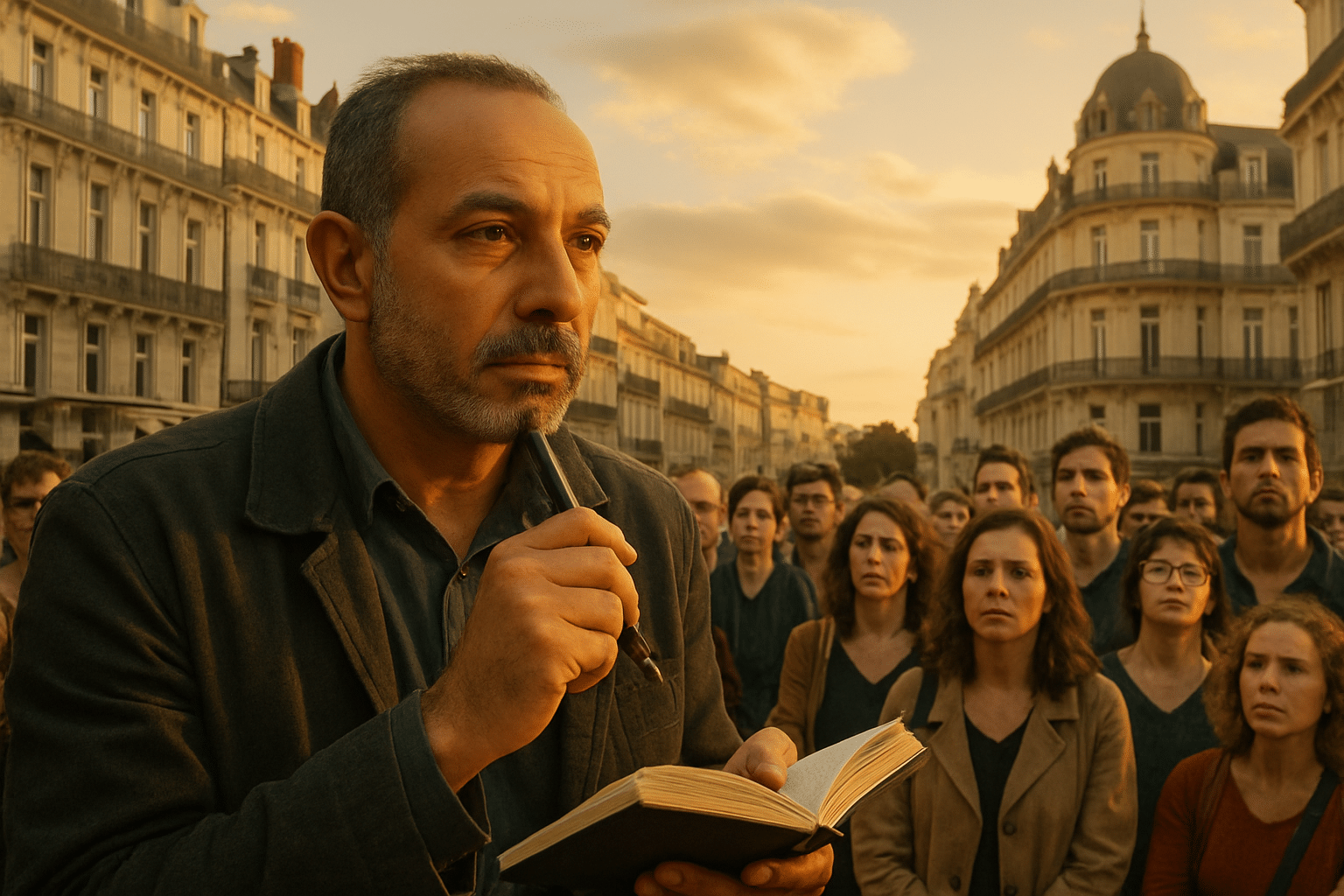 Kamel Daoud lance la Comédie du livre à Montpellier avec une réflexion saisissante : ‘Certains ont commis des meurtres, mais moi, je ne fais qu’écrire un roman