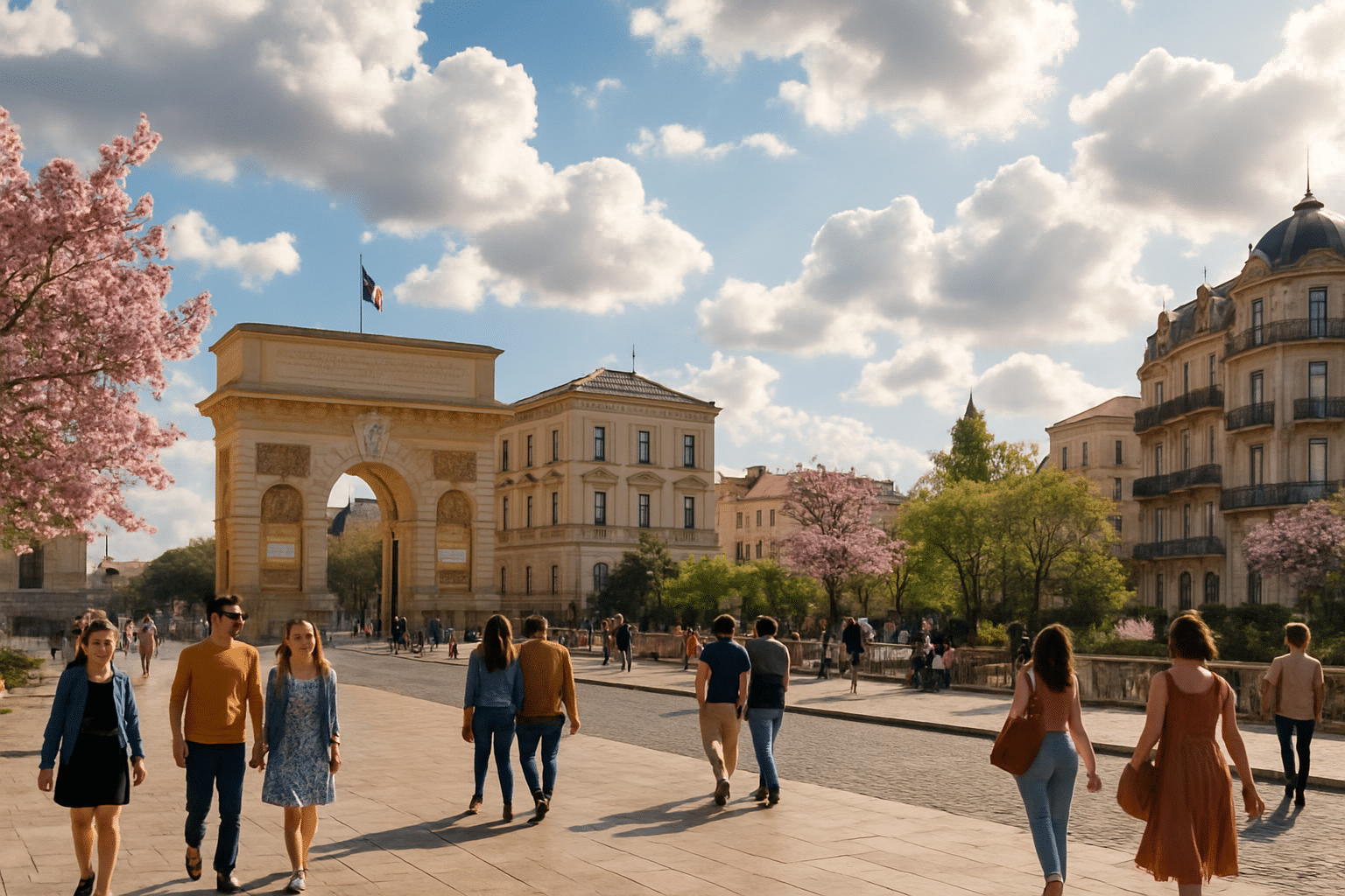 Les prévisions météorologiques pour le dimanche 13 avril 2025 à Montpellier