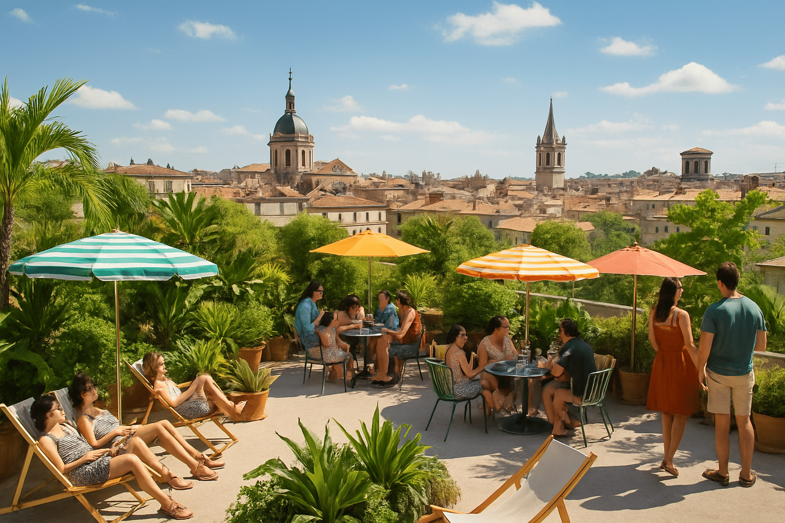 Montpellier accueillera cet été le plus vaste rooftop de la région