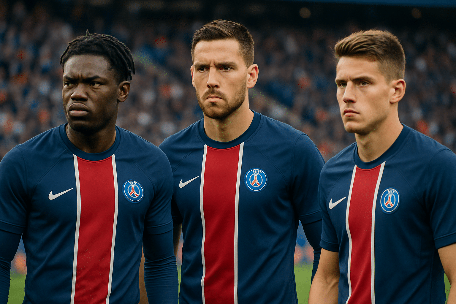 Trois nouveaux visages pour représenter le PSG contre Montpellier en Ligue 1
