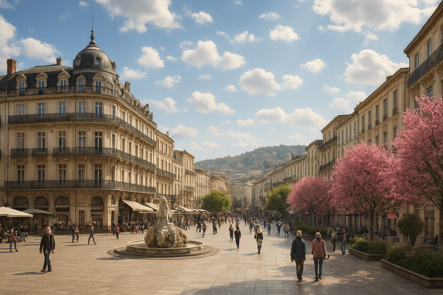 prévisions météorologiques pour Montpellier et ses alentours le lundi 14 avril 2025
