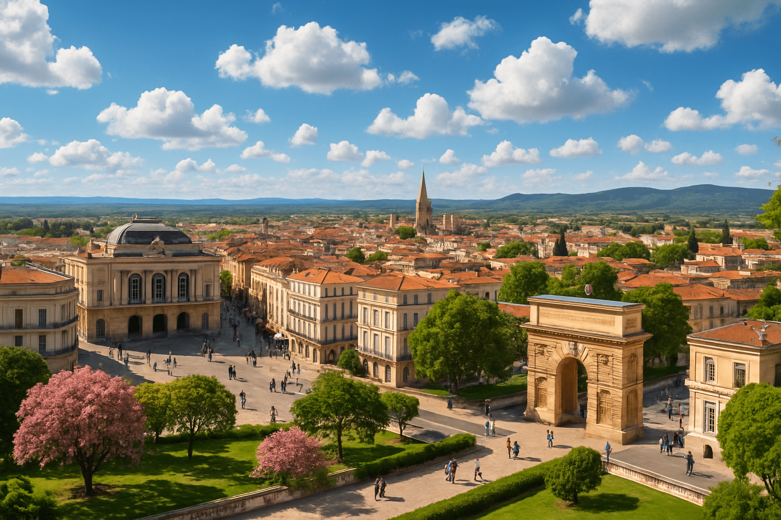 prévisions météorologiques pour Montpellier et ses alentours le mercredi 21 mai 2025