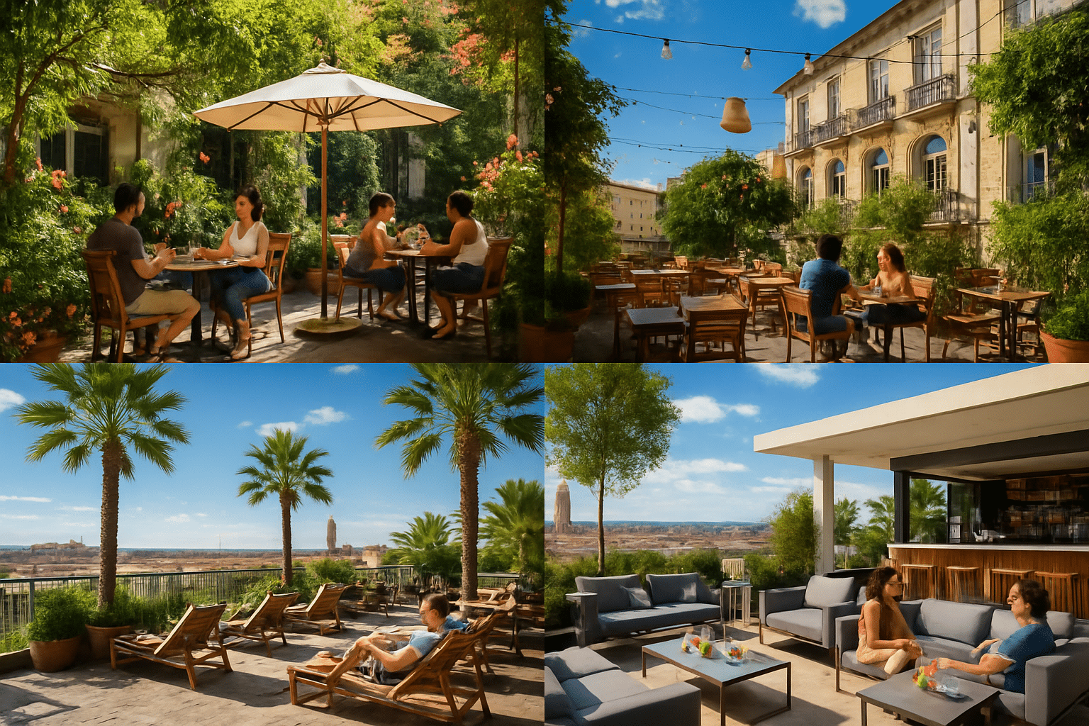 Découvrez 5 terrasses enchanteuses pour profiter de l’été à Montpellier