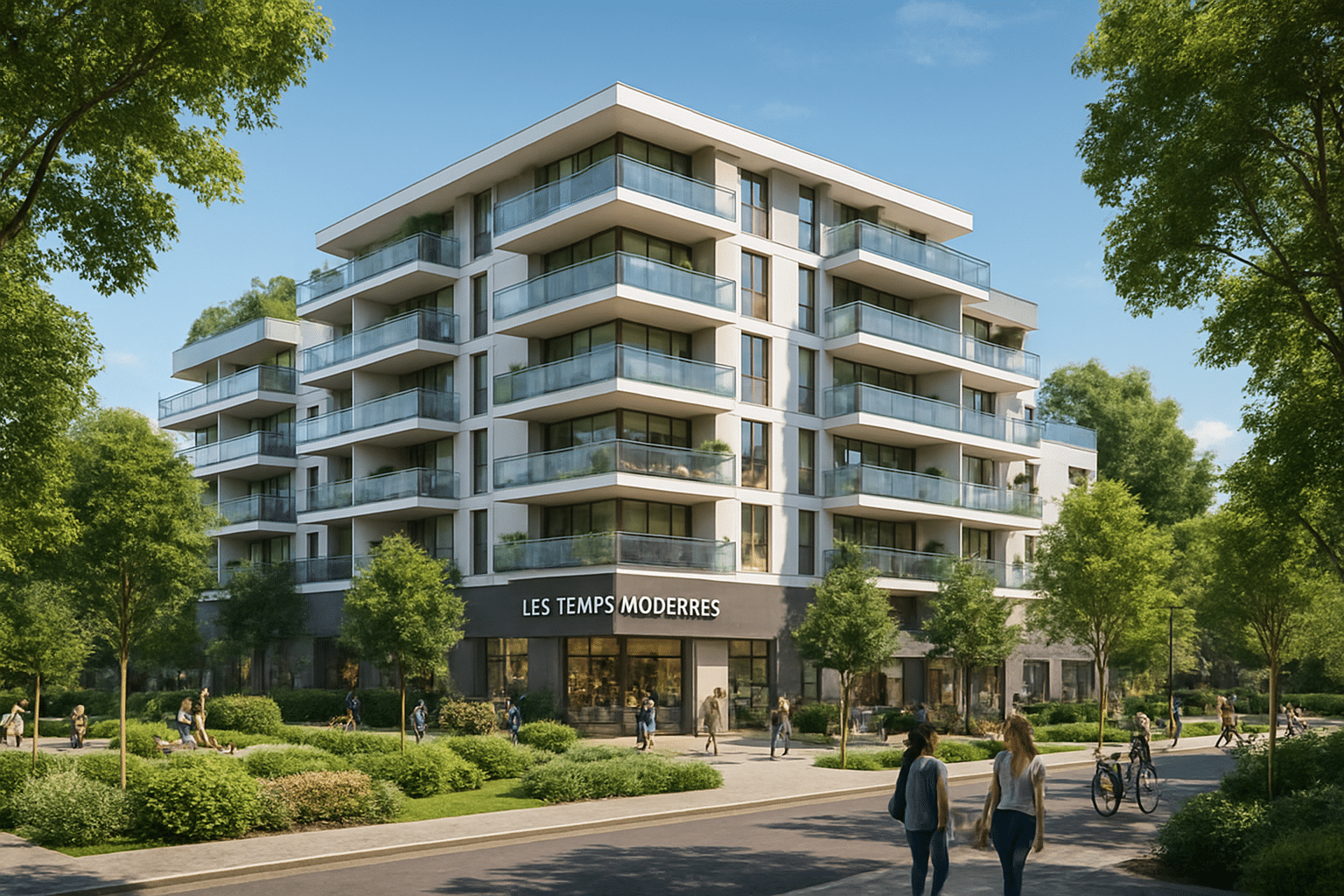 Découvrez ‘Les Temps Modernes’ : un projet immobilier de 140 logements en accession libre au centre dynamique de Montpellier.