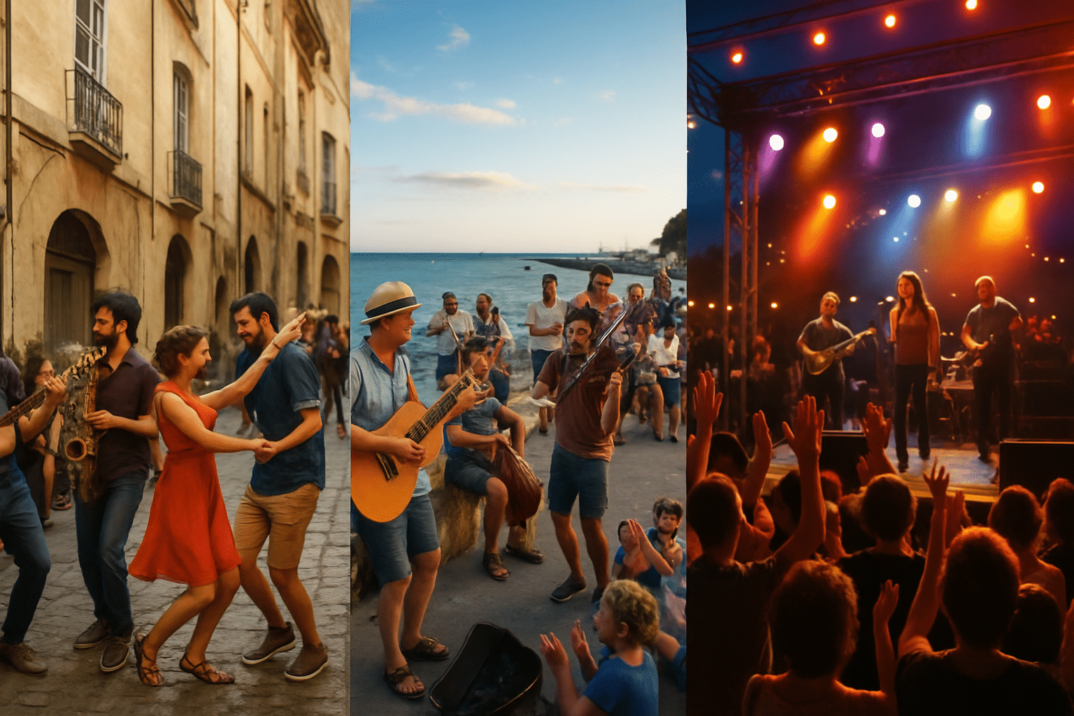Découvrez les activités musicales à Montpellier, Béziers et Sète pour célébrer la Fête de la Musique