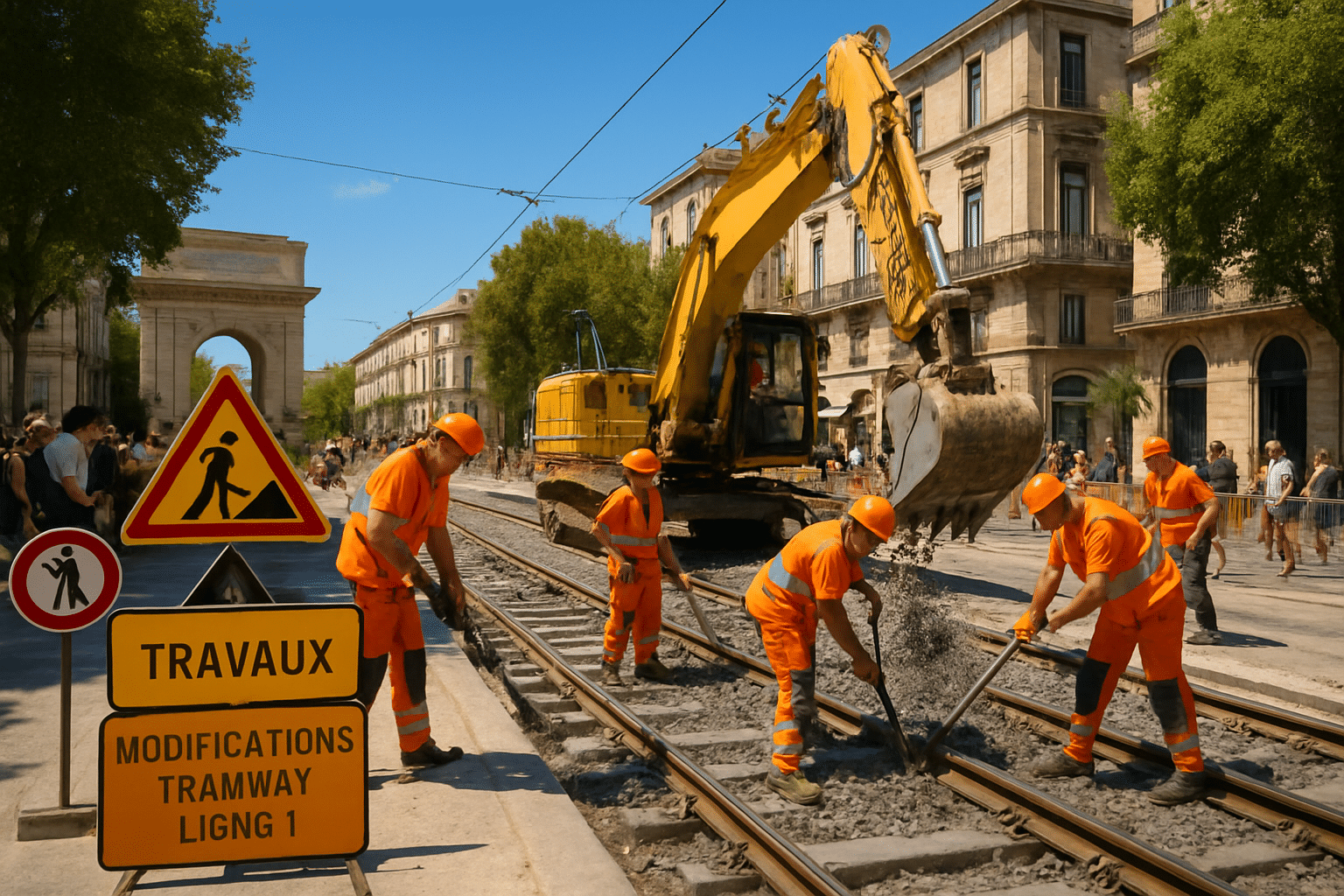Montpellier : changements majeurs sur la ligne 1 du tramway pendant tout l’été