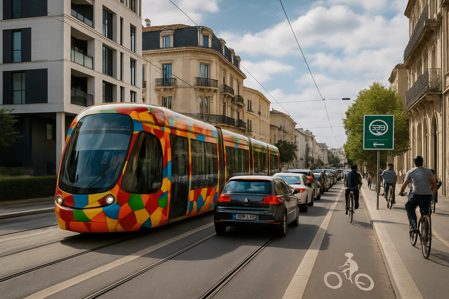 Renaud Calvat apporte des réponses aux critiques concernant la mobilité à Montpellier, entre tramway, embouteillages et zones à faibles émissions.