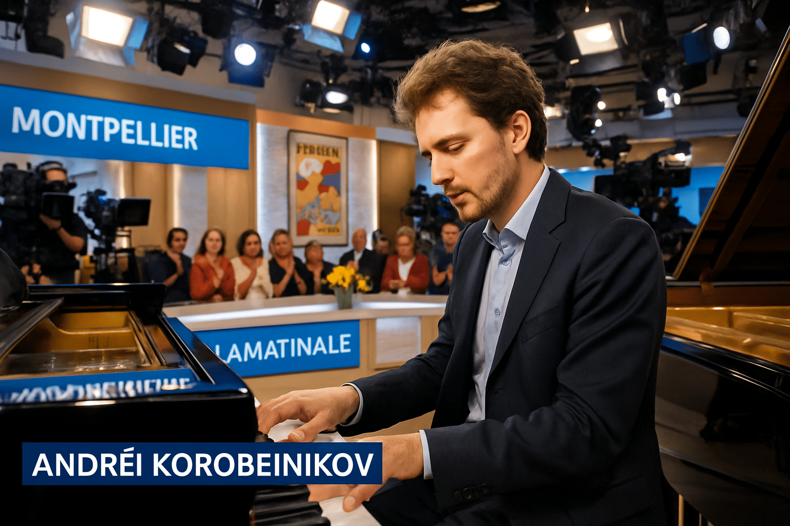 Découvrez en direct de Montpellier la Matinale animée par le talentueux pianiste Andreï Korobeinikov