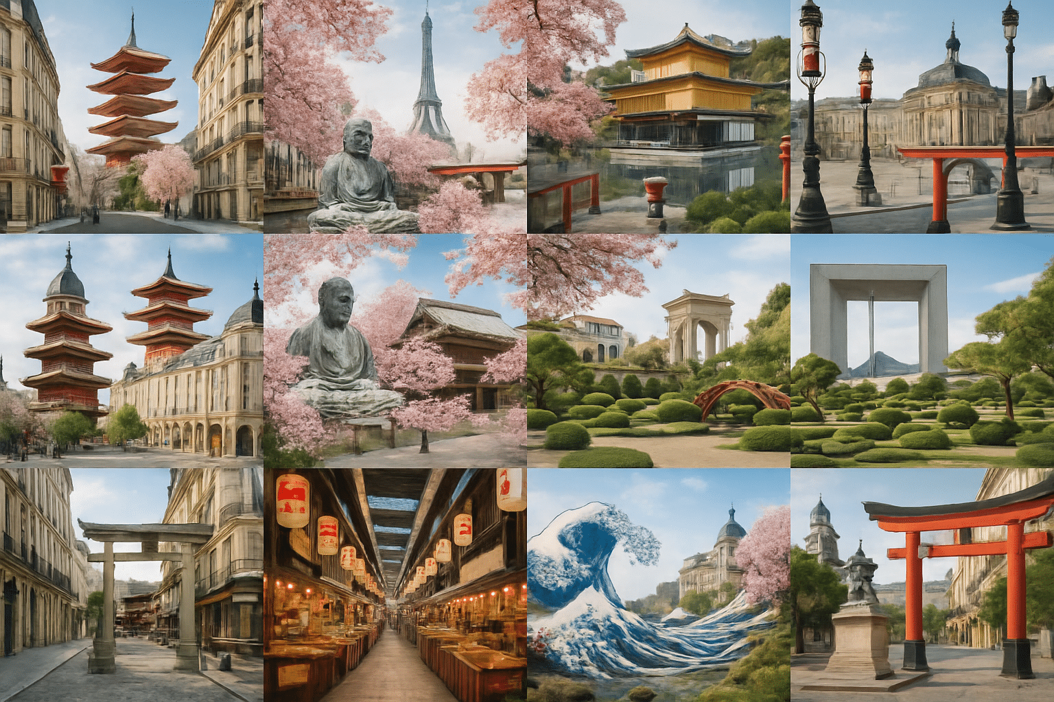 Explorez le Japon à travers 38 lieux incontournables à Paris, Bordeaux, Montpellier et Biarritz