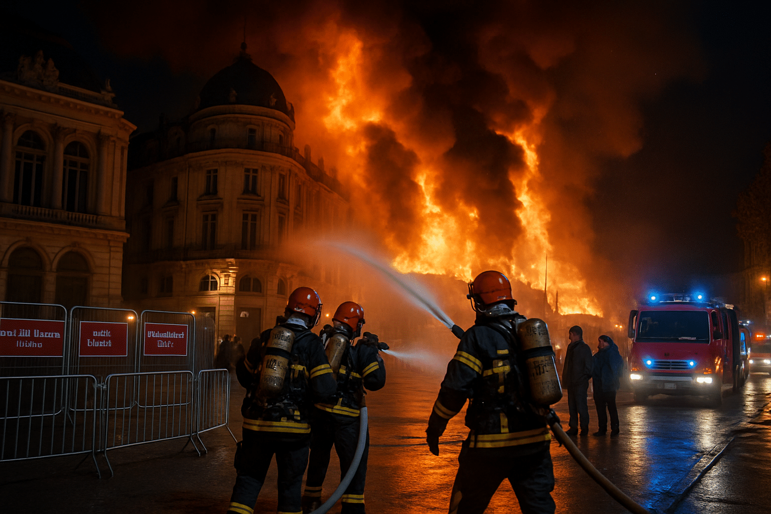 Incendie à Montpellier : transportons notre vigilance, plusieurs lieux fermés