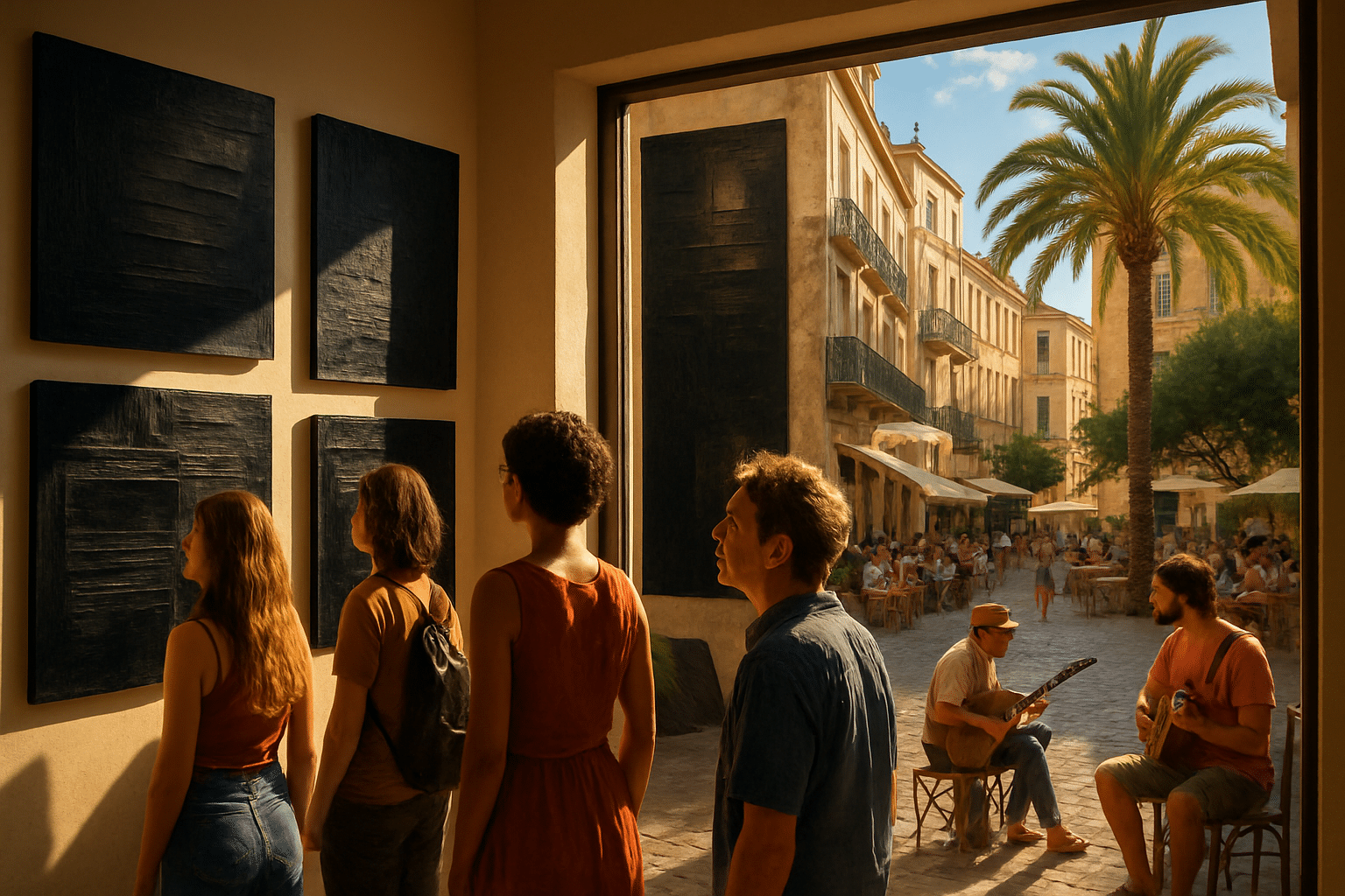 JR et Soulages : un été captivant à Montpellier avec des expositions qui rencontrent un franc succès