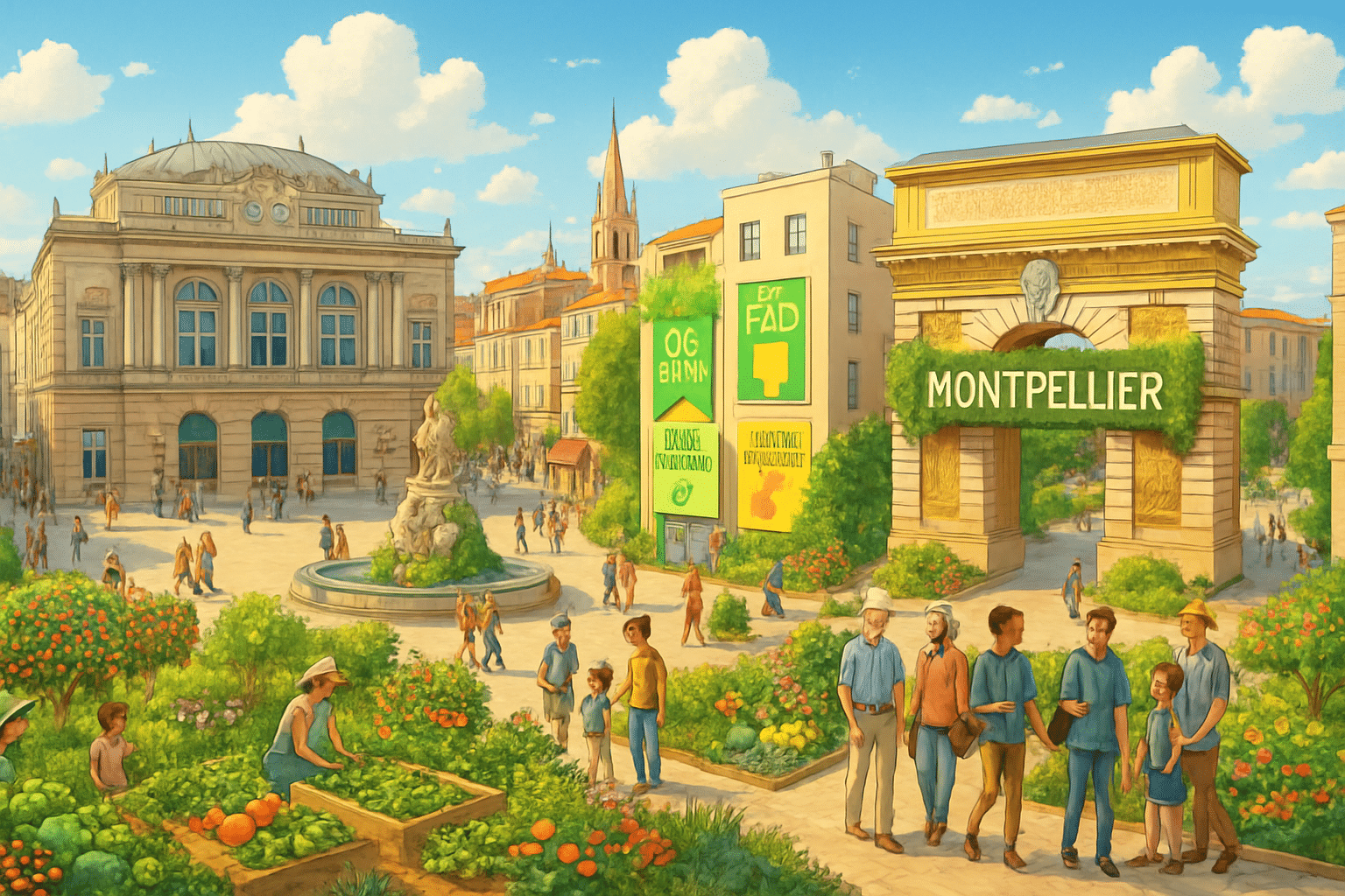 Montpellier devient la première ville d’Occitanie à obtenir le label ‘territoire bio engagé