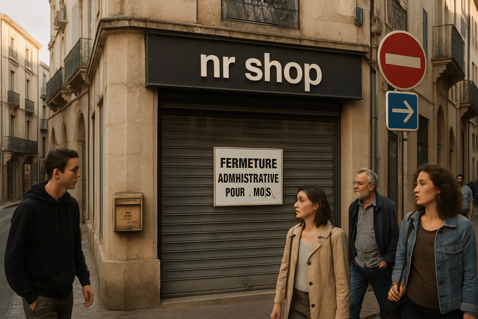 Montpellier : fermeture administrative d’un mois pour le commerce ‘NR Shop
