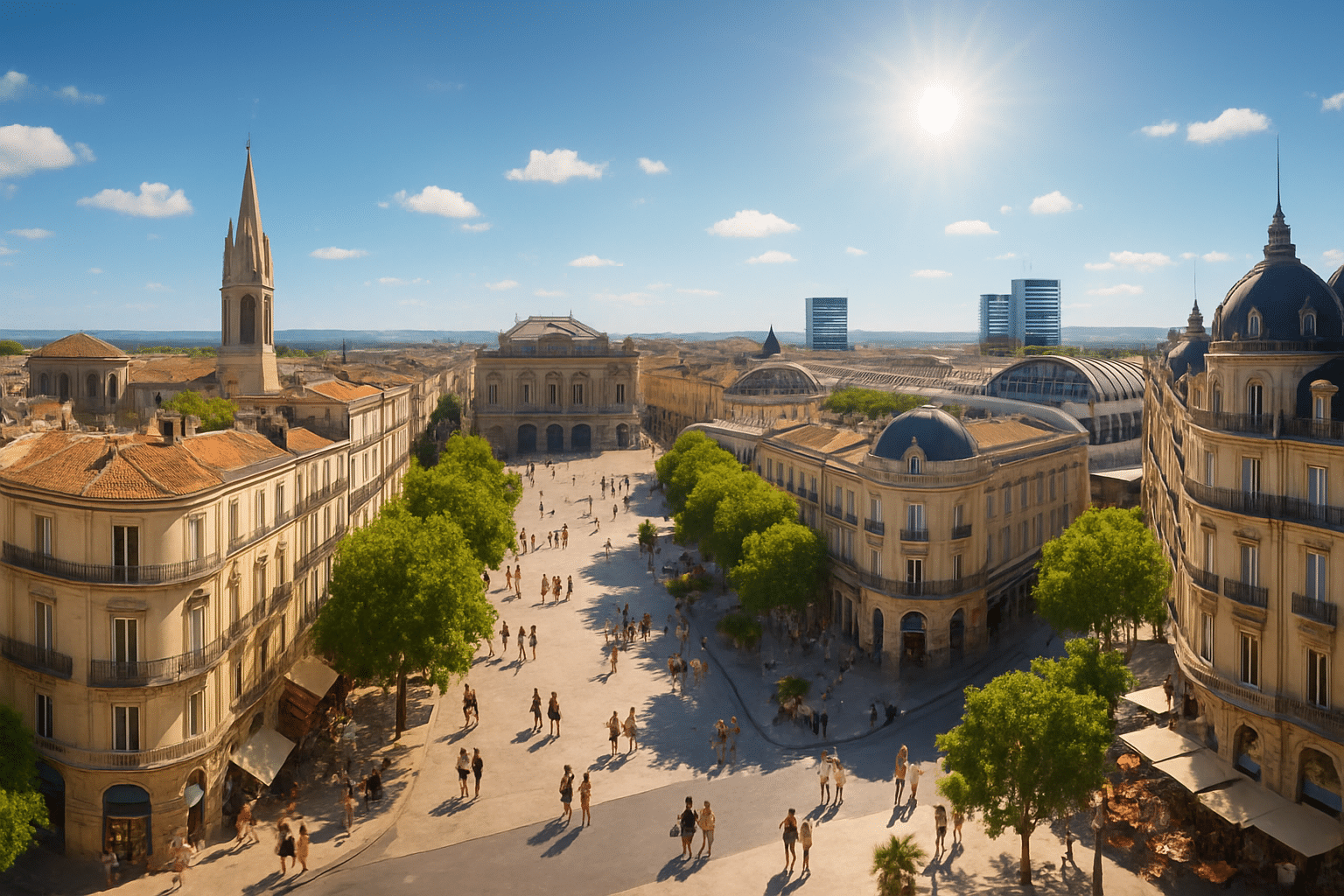Prévisions météorologiques pour Montpellier et ses alentours le jeudi 17 juillet 2025
