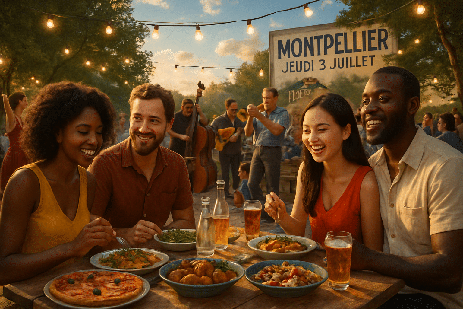 Profitez de Montpellier : expériences gustatives, mélodies jazz et concerts en plein air ce jeudi 3 juillet