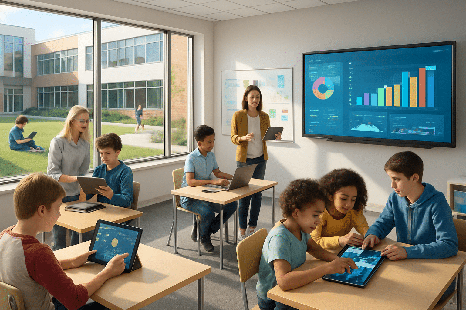 Vers une transformation digitale des établissements scolaires : le plan numérique des écoles