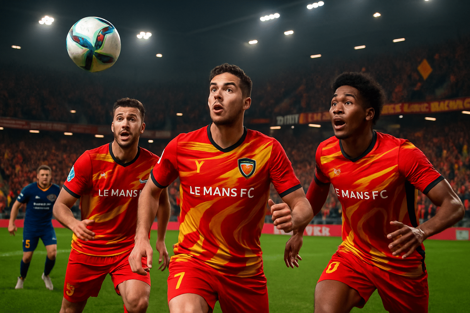 Mans FC dévoile ses nouveaux maillots lors d’un match contre Montpellier avant l’arrivée de nouveaux stocks