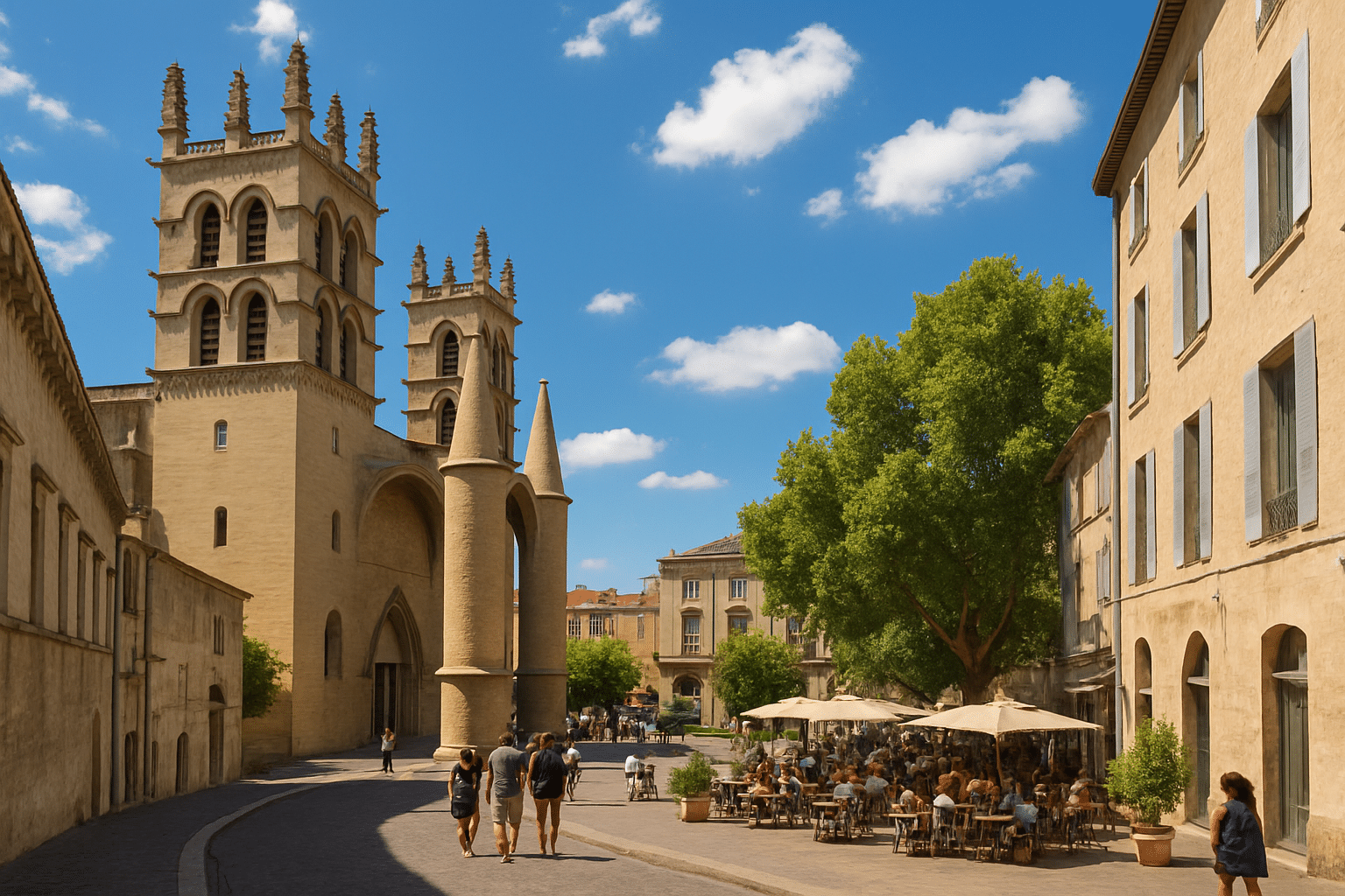 Météo prévue pour Montpellier et ses alentours le vendredi 1er août 2025