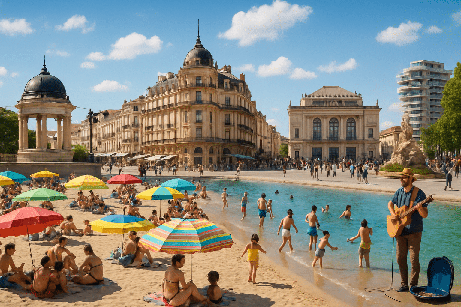 Montpellier se distingue : Forbes classe la ville parmi les cinq meilleures d’Europe pour ses plages et sa culture