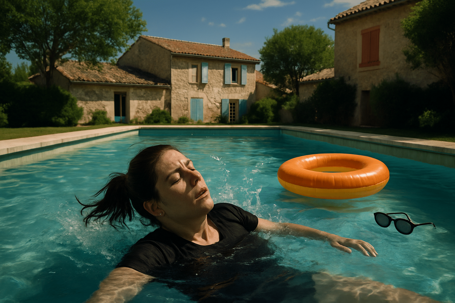 Une tragédie se produit : une femme perd la vie dans sa piscine après une chute dans une commune située à l’est de Montpellier