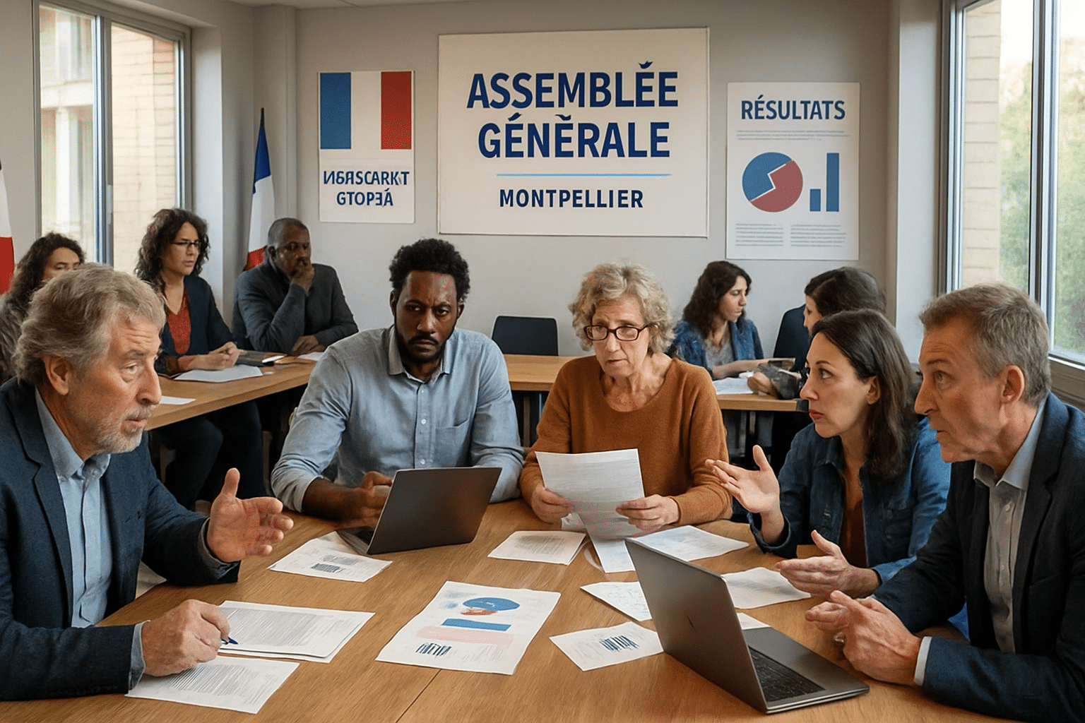 « Mettre un frein à tout » : exploration d’une assemblée générale à Montpellier