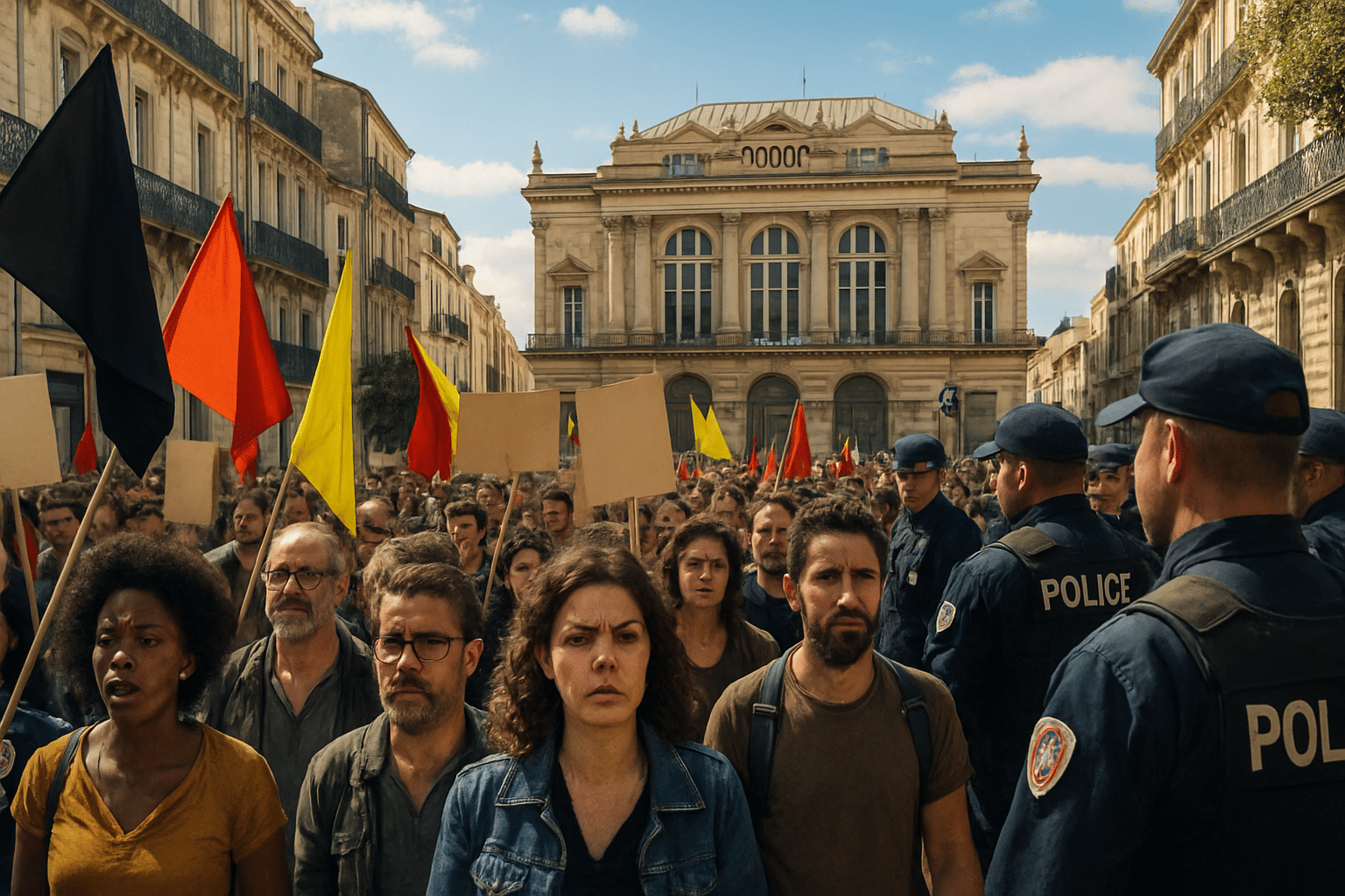 Mobilisation du 10 septembre : Tropisme à Montpellier reste inaccessibile