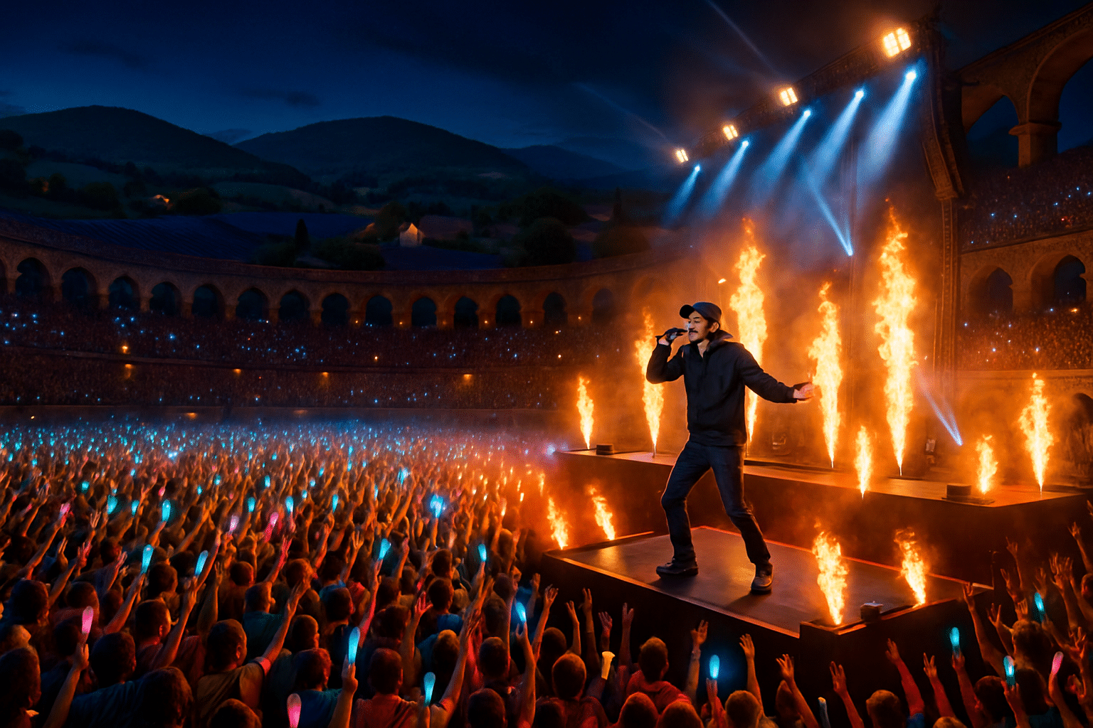 Orelsan dans la Sud de France Arena : un concert tant attendu en 2026