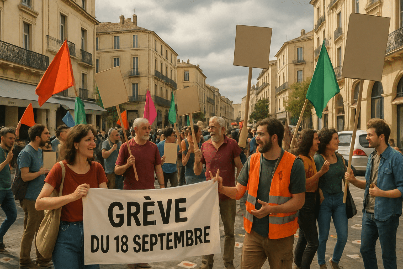 Préparatifs pour la Grève du 18 septembre : Quelles seront les répercussions à Montpellier et dans l’Hérault ?