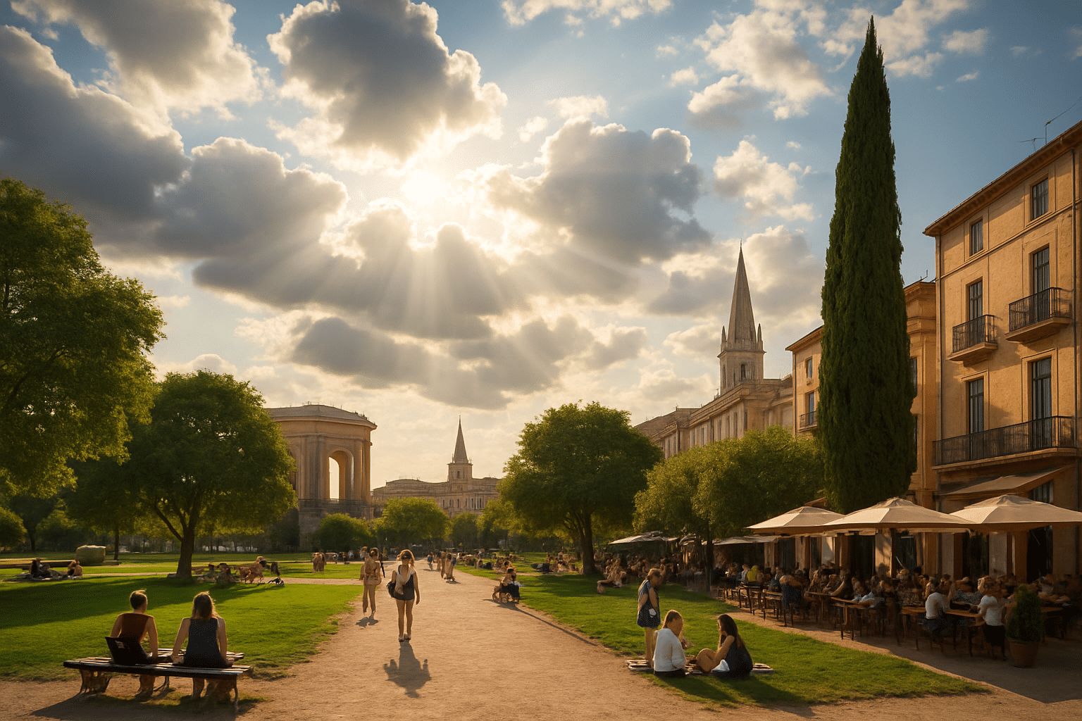 Prévisions météorologiques pour le dimanche 7 septembre 2025 à Montpellier et dans ses alentours