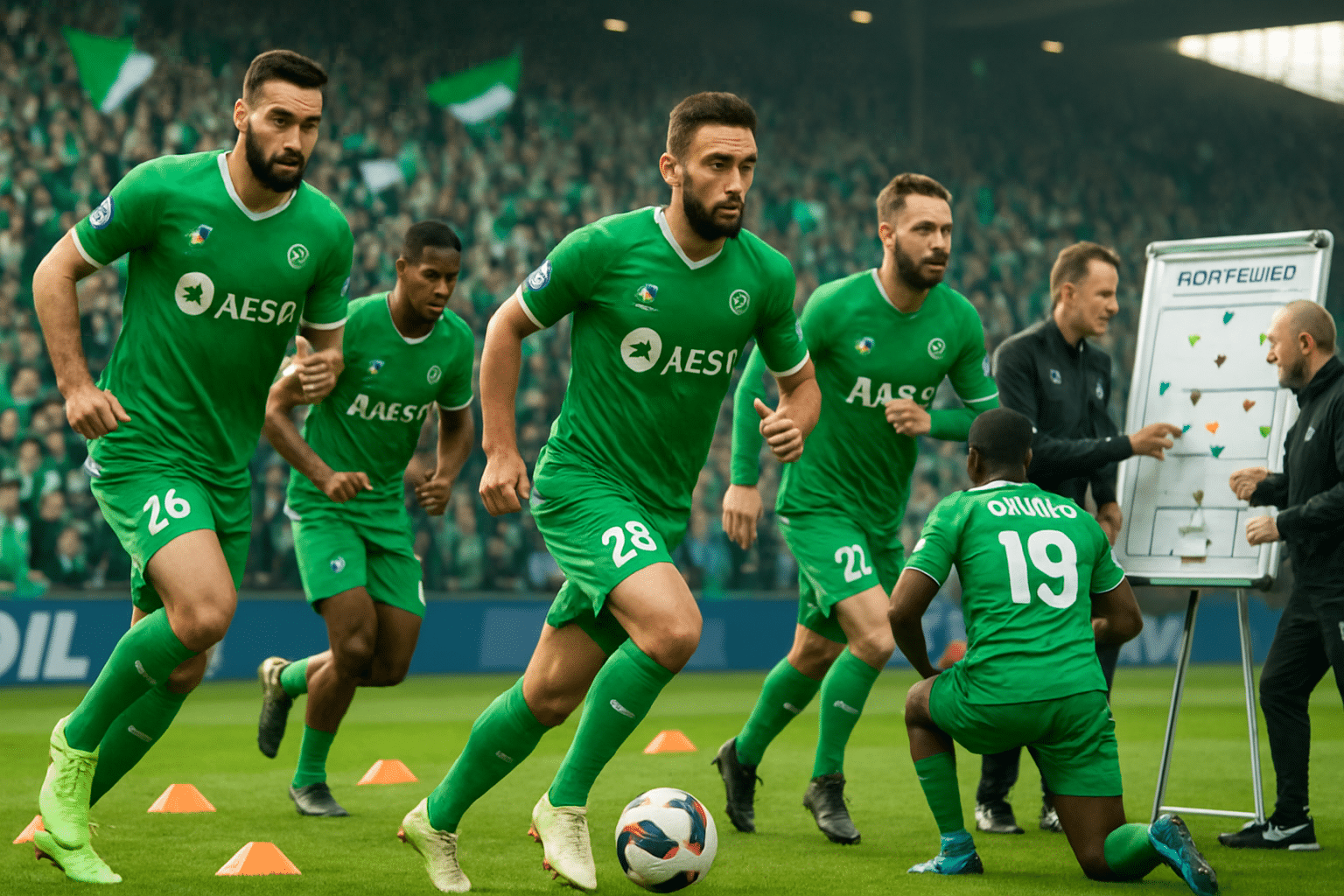 ASSE : Le collectif des Verts opère une modification pour le match contre Montpellier