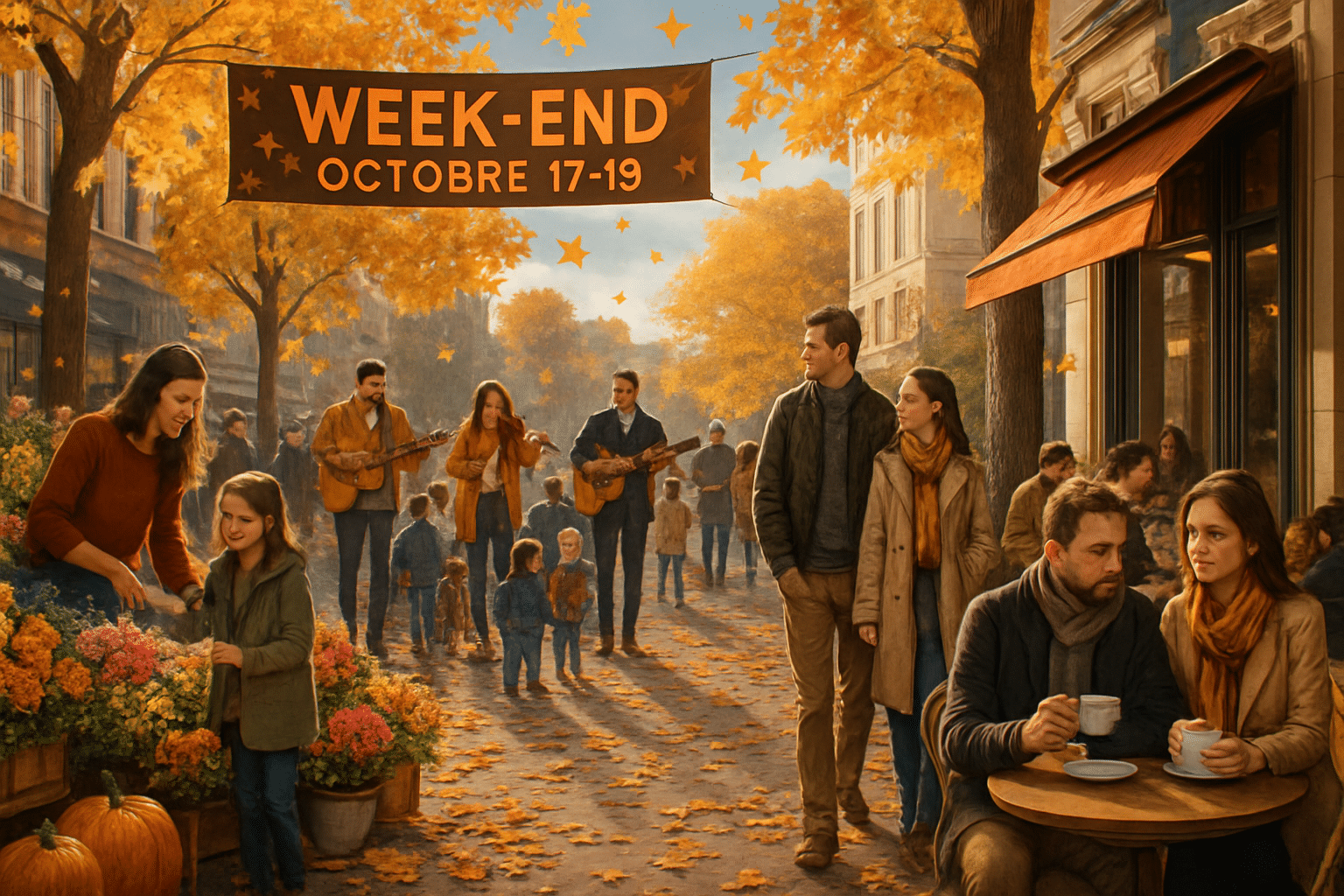 Les incontournables du week-end : nos sélections de sorties du 17 au 19 octobre