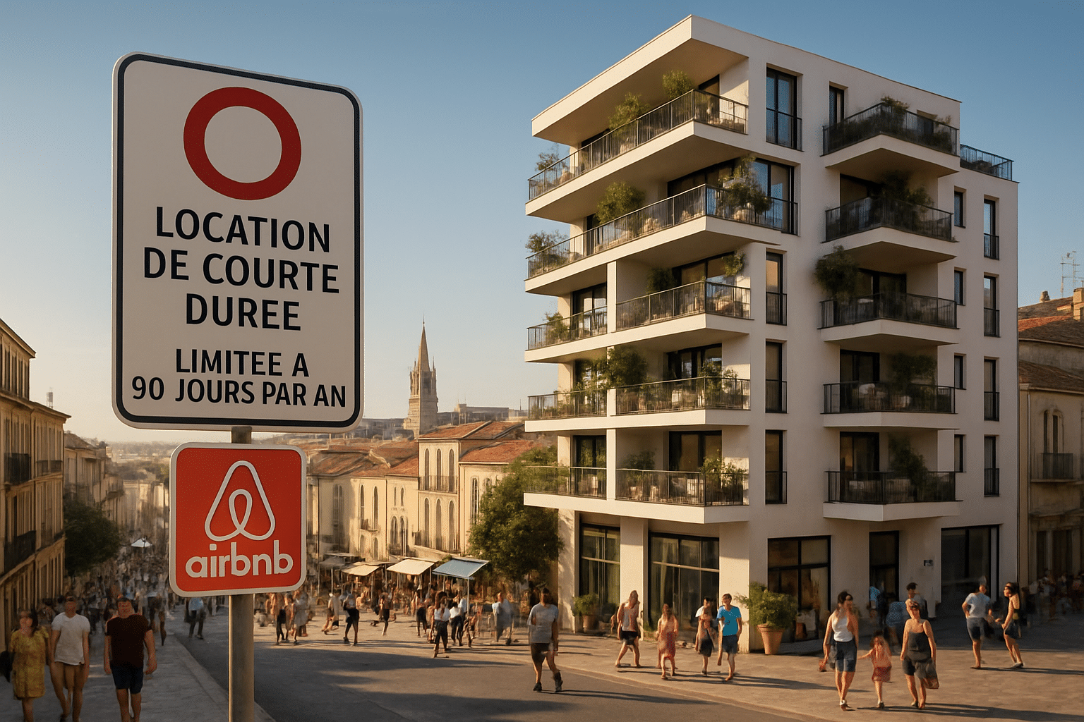 « Montpellier : une régulation des locations Airbnb, limitée à 90 jours par an »