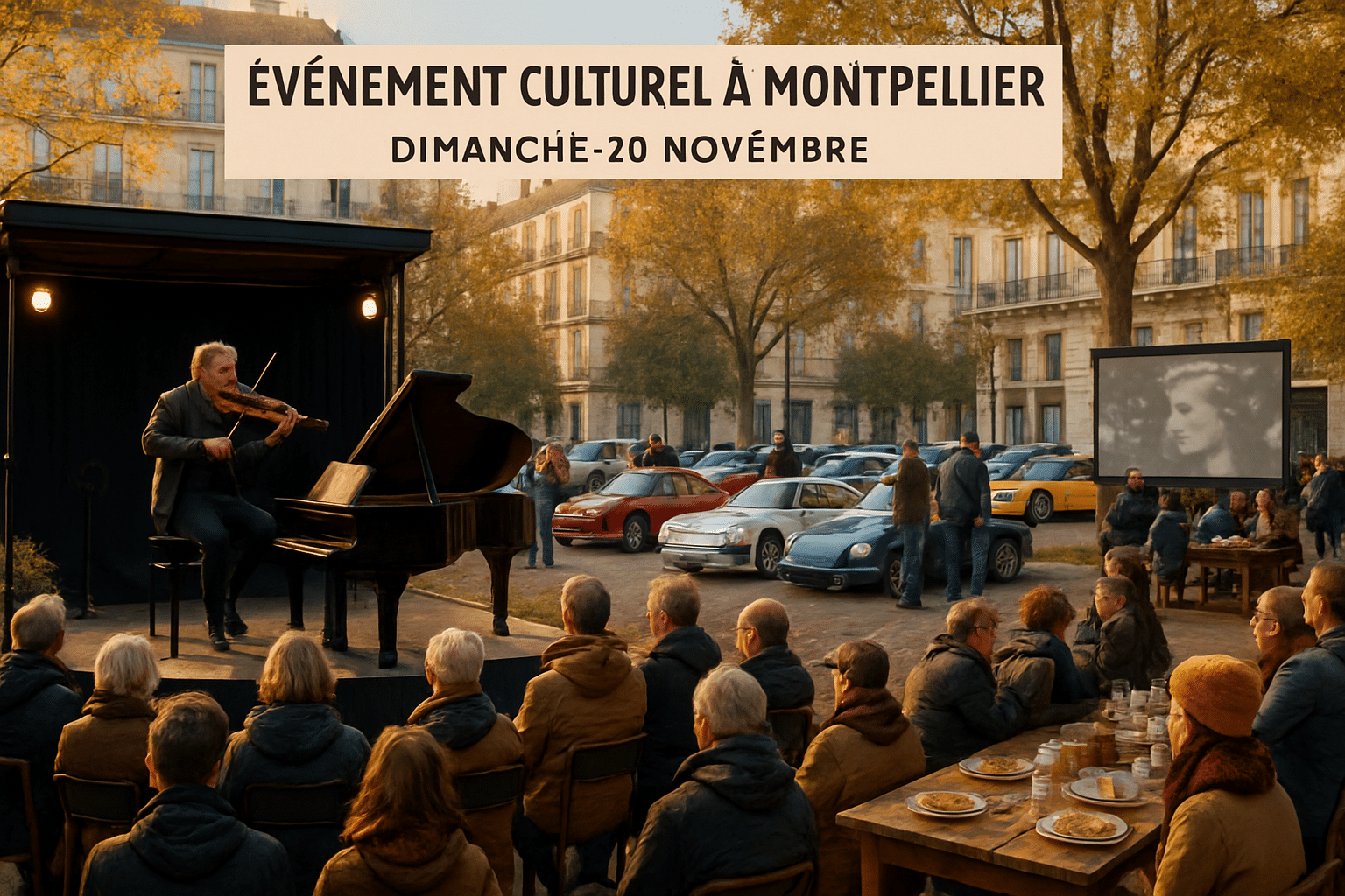 À Montpellier ce dimanche 30 novembre : découvrez Yan Tiersen en concert, une passion automobile à partager et un ciné-brunch convivial
