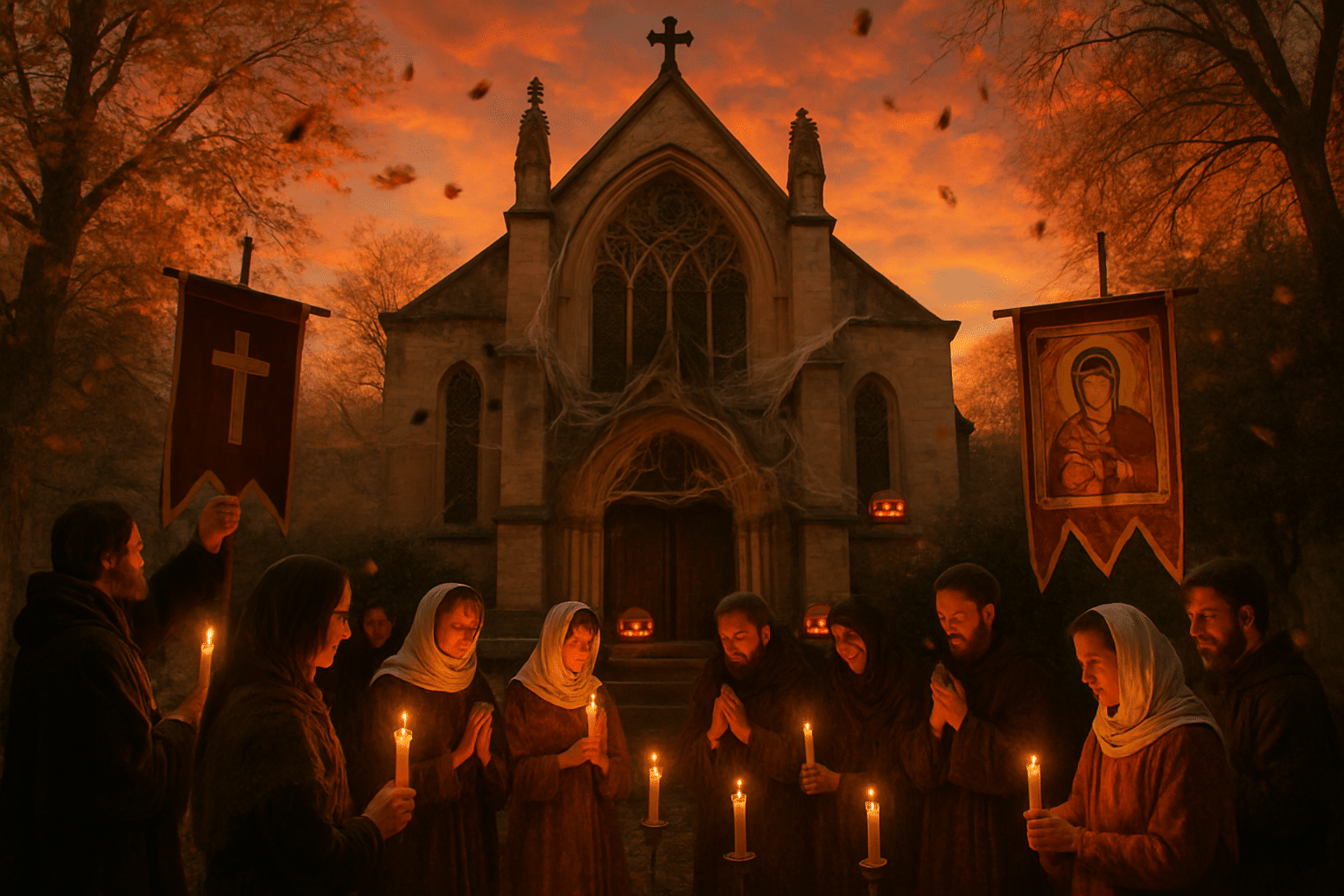 Fête d’Halloween ou outrage sacré ? Des croyants se mobilisent devant une chapelle historique de Montpellier