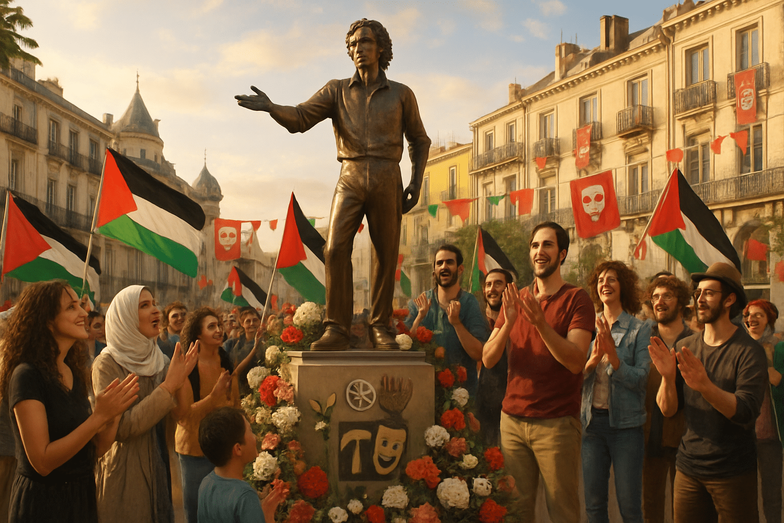 Montpellier célèbre le Théâtre National Palestinien et son fondateur François Abou Salem : un hommage vibrant