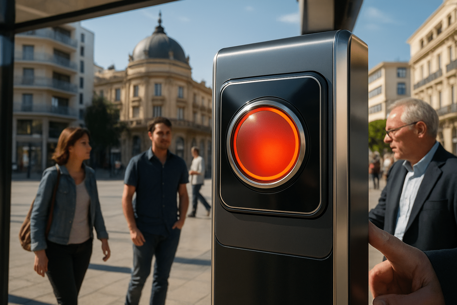 Montpellier innove : un bouton d’alerte