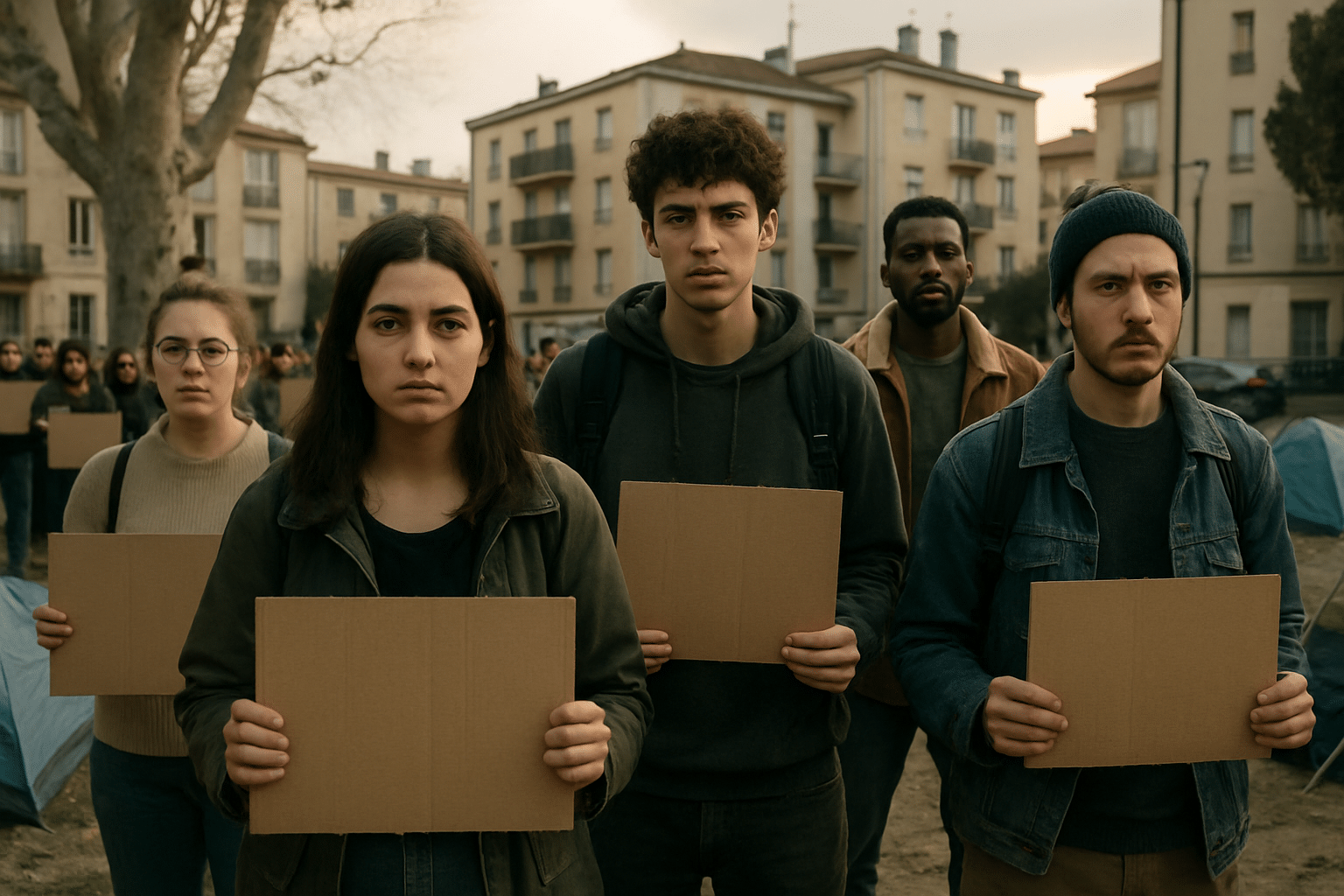 Montpellier : mobilisation contre le mal-logement alors que étudiants et travailleurs précaires se retrouvent sans toit
