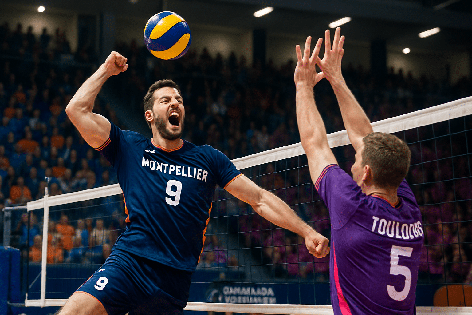 Montpellier triomphe face à Toulouse en Marmara SpikeLigue