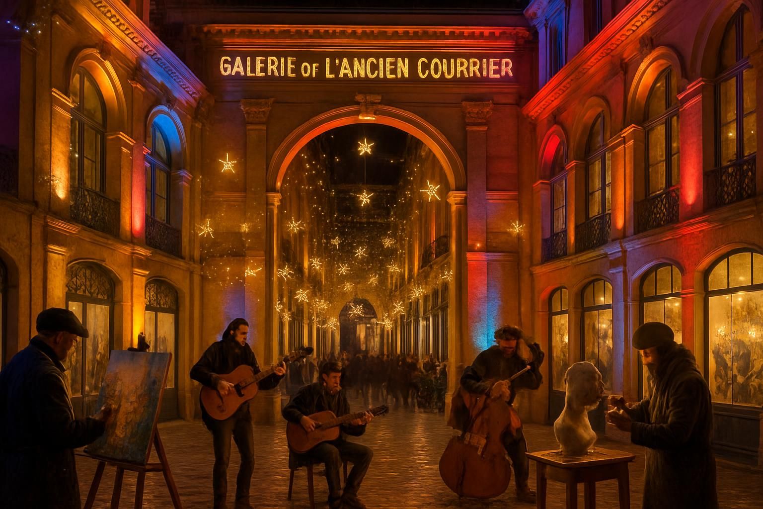 Montpellier : La Galerie de l’Ancien Courrier s’illumine avec une constellation d’artistes pour les fêtes